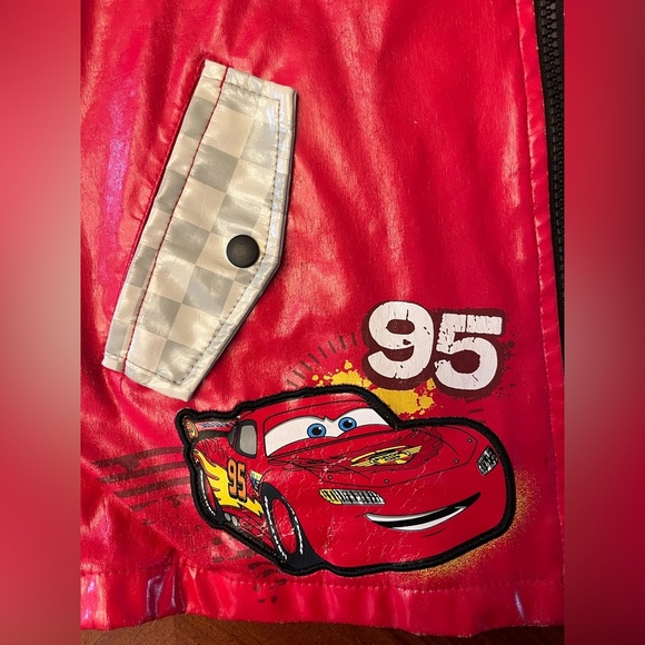 Disney kids cars rain coat size 5/6 - Picture 5 of 12